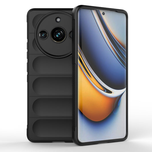 Realme 11 Pro+ 5G Magic Shield Phone Case – Durable TPU + Flannel, Stylish Protection, Brightly Coloured, Wear-Resistant-buycases.co.uk