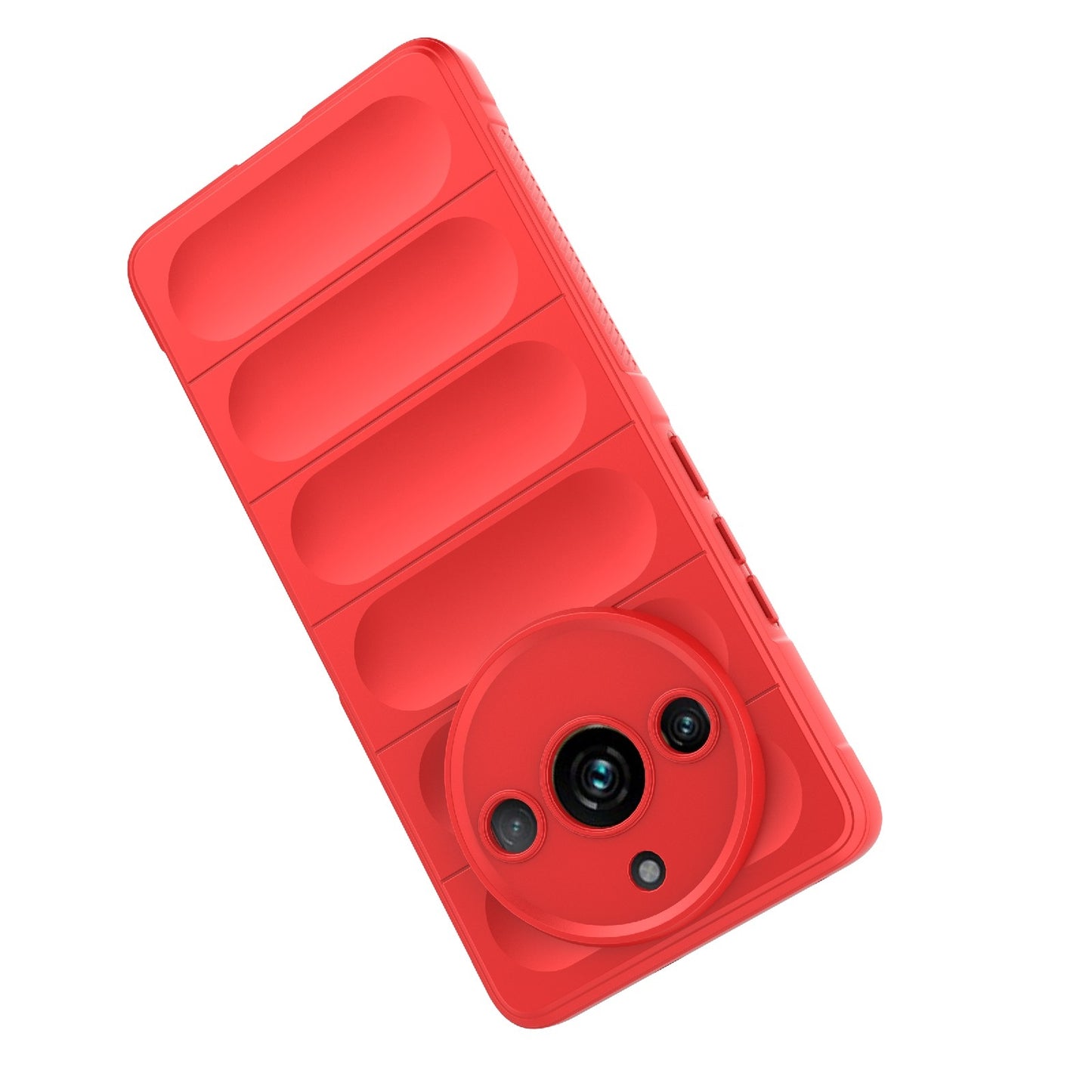 Realme 11 Pro+ 5G Magic Shield Phone Case – Durable TPU + Flannel, Stylish Protection, Brightly Coloured, Wear-Resistant-buycases.co.uk