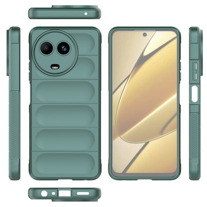 Realme 11 5G Global Magic Shield Phone Case – Durable TPU + Flannel, Stylish Protection, Brightly Coloured, Wear-Resistant-buycases.co.uk