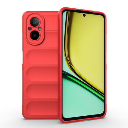 Realme C67 4G Global Magic Shield Phone Case – Durable TPU + Flannel, Stylish Protection, Brightly Coloured, Wear-Resistant-buycases.co.uk