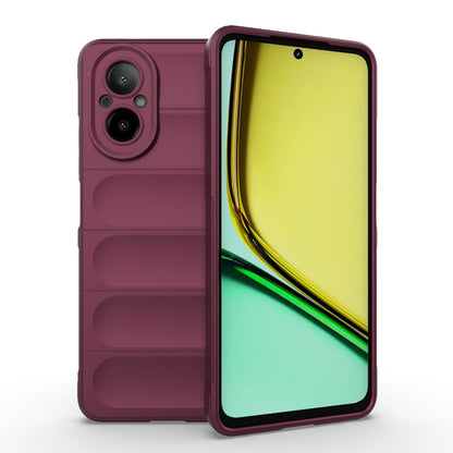Realme C67 4G Global Magic Shield Phone Case – Durable TPU + Flannel, Stylish Protection, Brightly Coloured, Wear-Resistant-buycases.co.uk