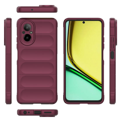 Realme C67 4G Global Magic Shield Phone Case – Durable TPU + Flannel, Stylish Protection, Brightly Coloured, Wear-Resistant-buycases.co.uk
