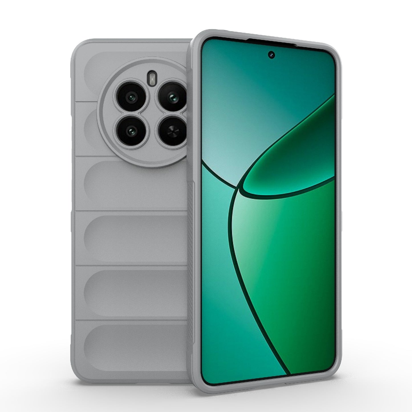 Realme 12+ 5G Global Magic Shield Phone Case – Durable TPU + Flannel, Stylish Protection, Brightly Coloured, Wear-Resistant-buycases.co.uk