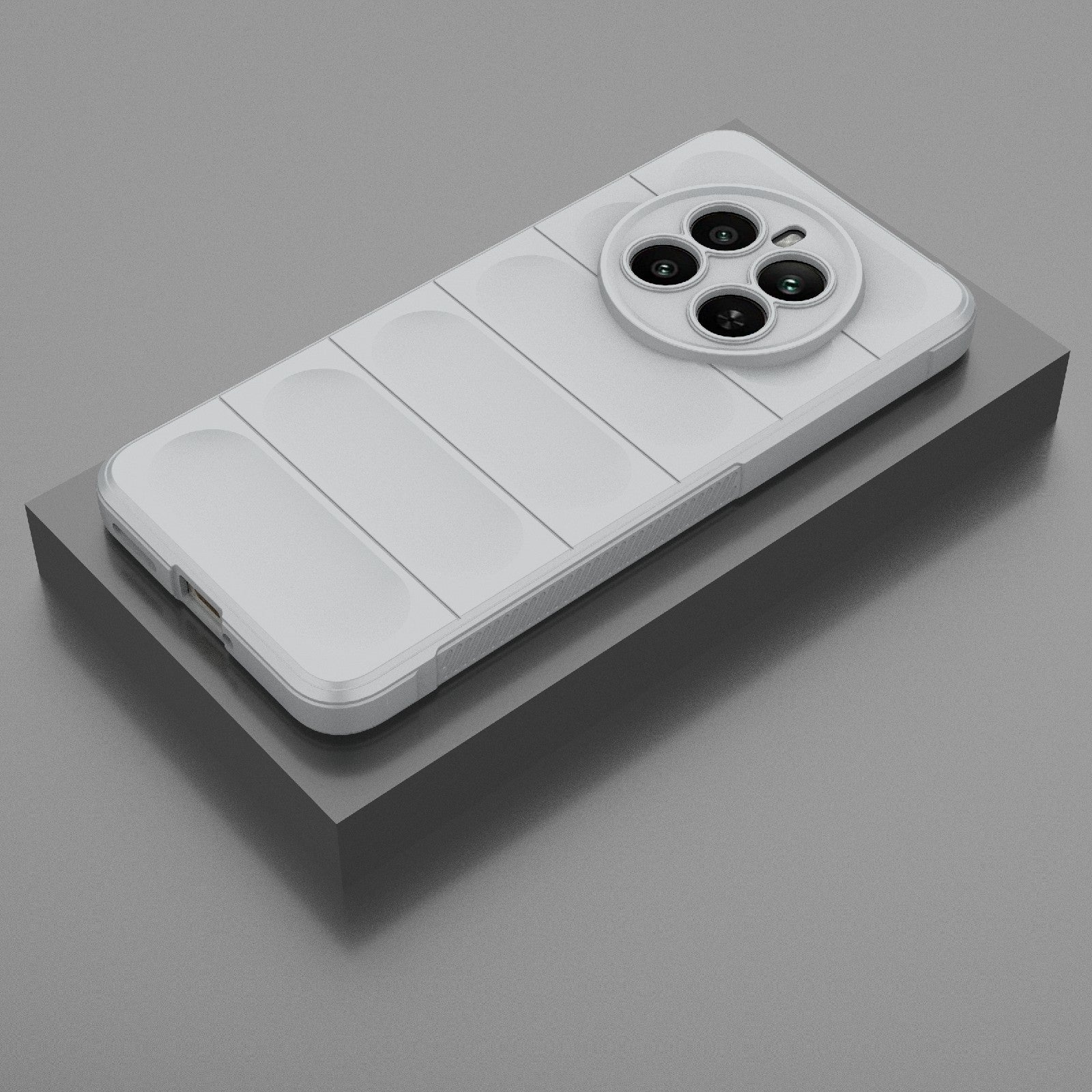 Realme 12+ 5G Global Magic Shield Phone Case – Durable TPU + Flannel, Stylish Protection, Brightly Coloured, Wear-Resistant-buycases.co.uk