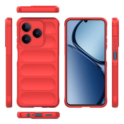Realme Narzo N63 4G Global Magic Shield Phone Case – Durable TPU + Flannel, Stylish Protection, Brightly Coloured, Wear-Resistant-buycases.co.uk