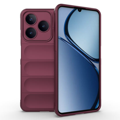 Realme Narzo N63 4G Global Magic Shield Phone Case – Durable TPU + Flannel, Stylish Protection, Brightly Coloured, Wear-Resistant-buycases.co.uk