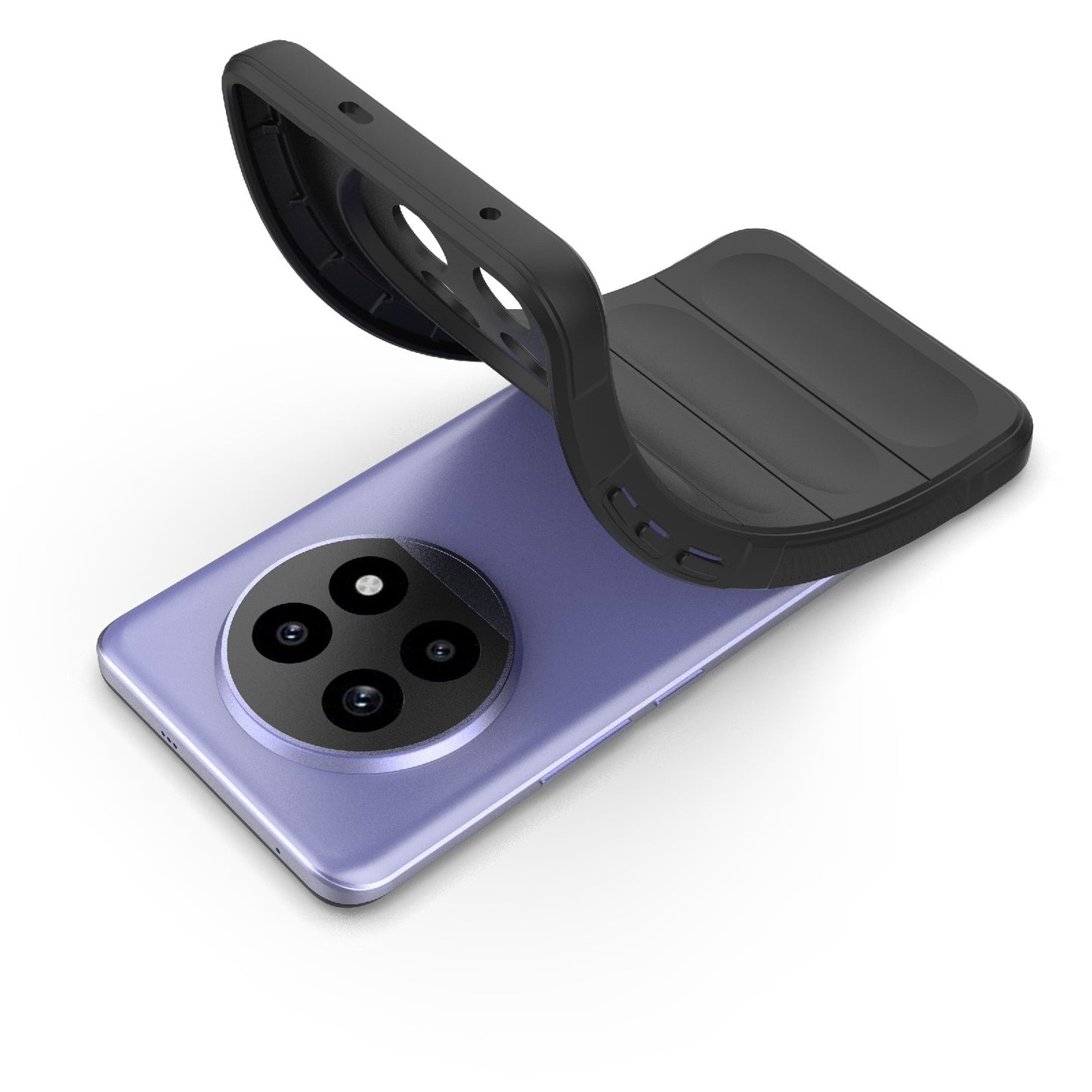 Realme 13 Pro 5G Global Magic Shield Phone Case – Durable TPU + Flannel, Stylish Protection, Brightly Coloured, Wear-Resistant-buycases.co.uk