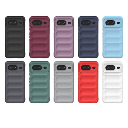 Google Pixel 8 5G Magic Shield Phone Case – Durable TPU + Flannel, Stylish Protection, Brightly Coloured, Wear-Resistant-buycases.co.uk