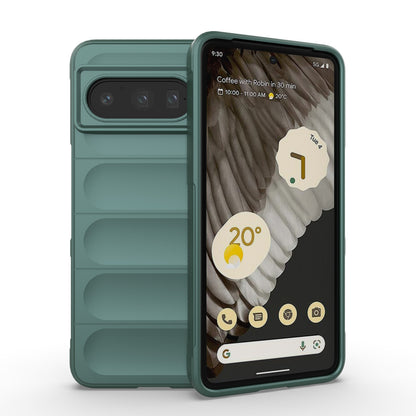 Google Pixel 8 Pro 5G Magic Shield Phone Case – Durable TPU + Flannel, Stylish Protection, Brightly Coloured, Wear-Resistant-buycases.co.uk