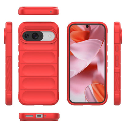 Google Pixel 9 Pro 5G Magic Shield Phone Case – Durable TPU + Flannel, Stylish Protection, Brightly Coloured, Wear-Resistant-buycases.co.uk