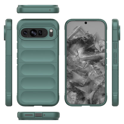 Google Pixel 9 Pro XL 5G Magic Shield Phone Case – Durable TPU + Flannel, Stylish Protection, Brightly Coloured, Wear-Resistant-buycases.co.uk