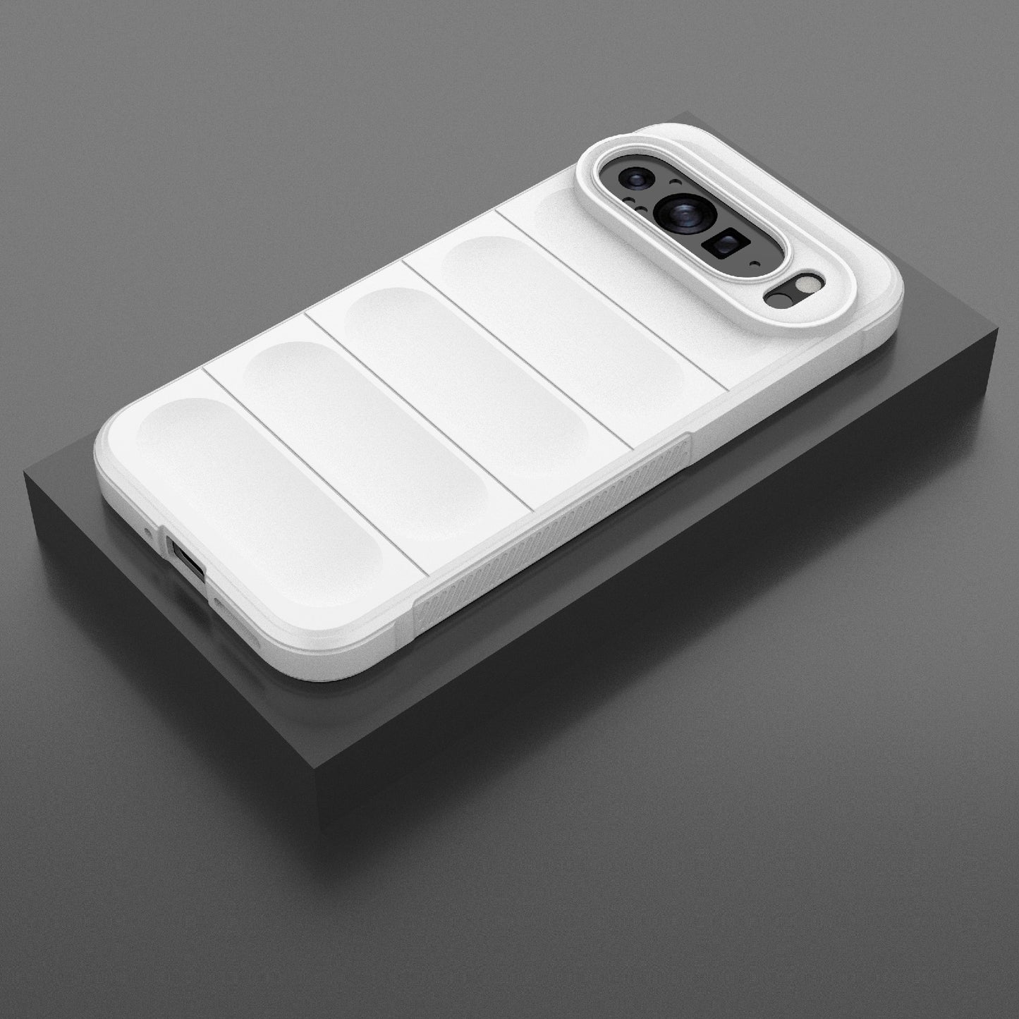 Google Pixel 9 Pro XL 5G Magic Shield Phone Case – Durable TPU + Flannel, Stylish Protection, Brightly Coloured, Wear-Resistant-buycases.co.uk