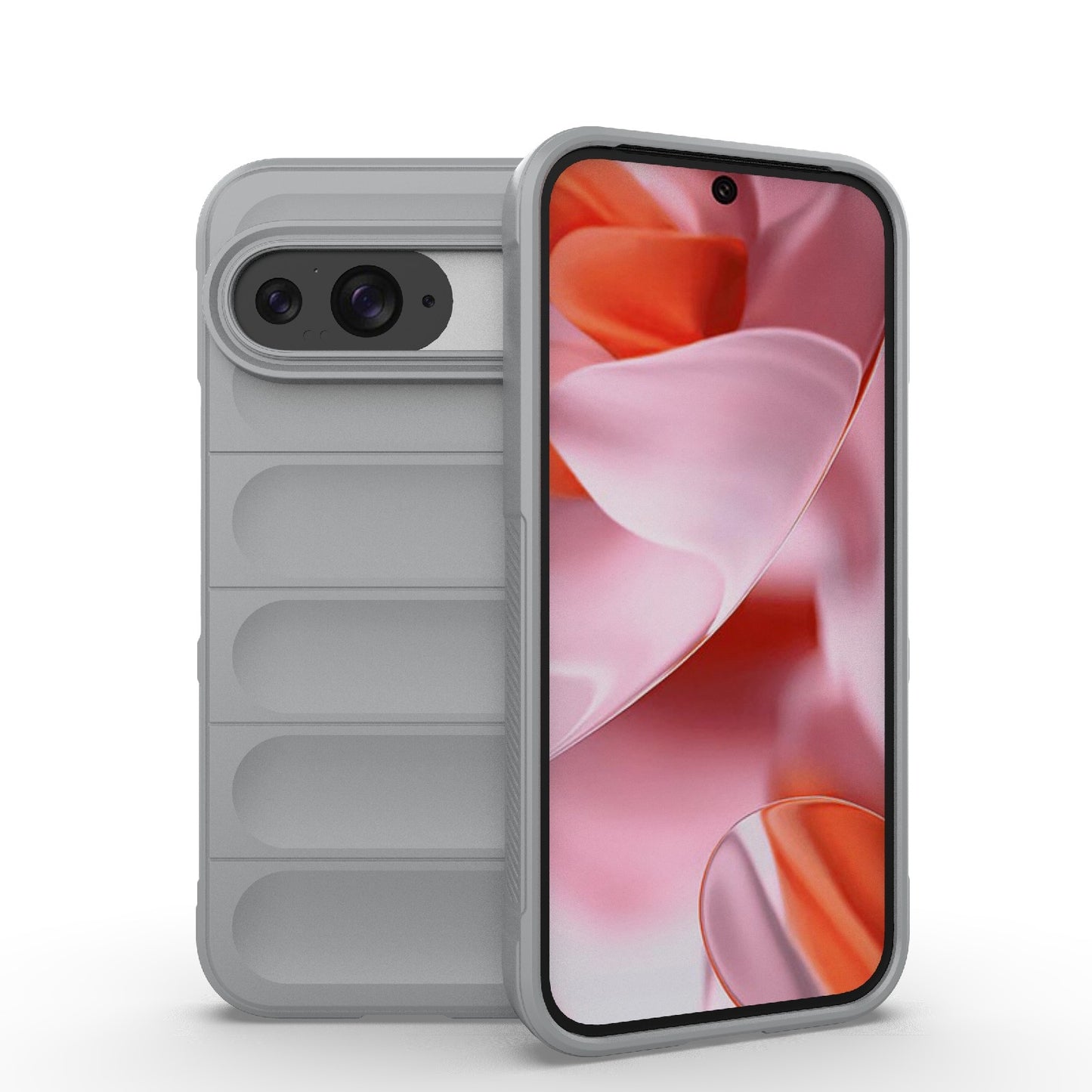 Google Pixel 9 5G Global Magic Shield Phone Case – Durable TPU + Flannel, Stylish Protection, Brightly Coloured, Wear-Resistant-buycases.co.uk