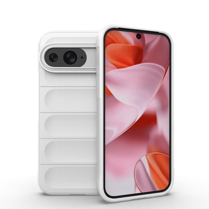 Google Pixel 9 5G Global Magic Shield Phone Case – Durable TPU + Flannel, Stylish Protection, Brightly Coloured, Wear-Resistant-buycases.co.uk