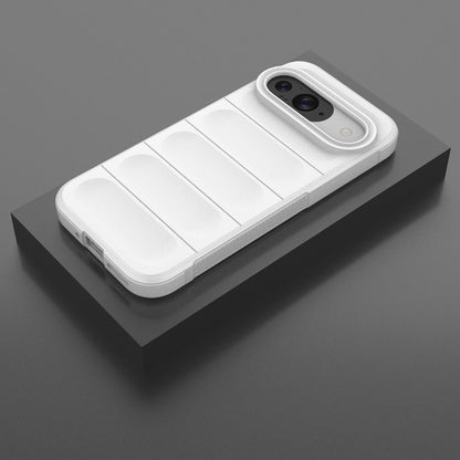 Google Pixel 9 5G Global Magic Shield Phone Case – Durable TPU + Flannel, Stylish Protection, Brightly Coloured, Wear-Resistant-buycases.co.uk