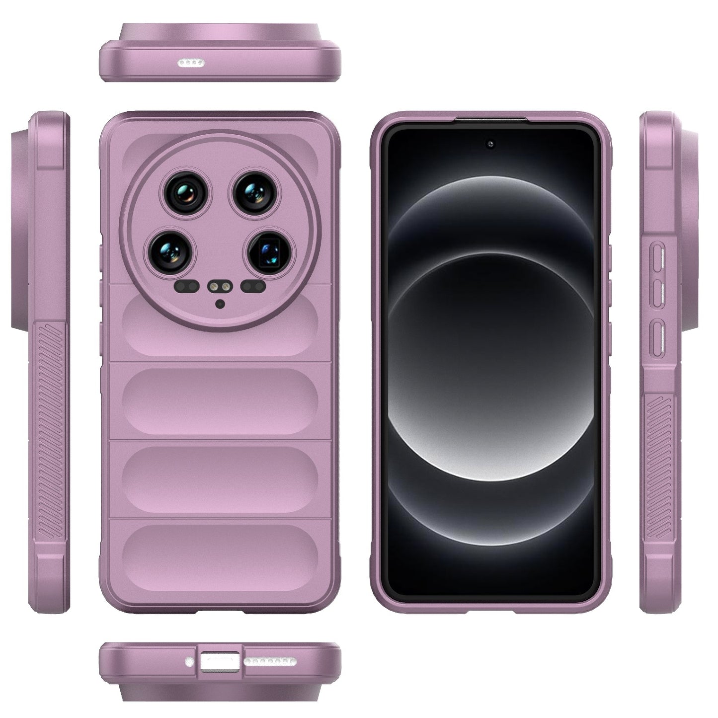 Xiaomi 14 Ultra Magic Shield Phone Case – Durable TPU + Flannel, Stylish Protection, Brightly Coloured, Wear-Resistant-buycases.co.uk