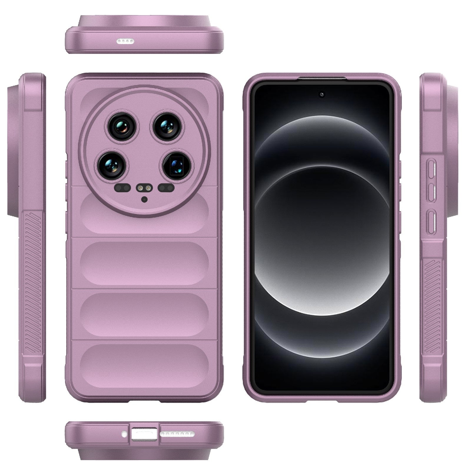 Xiaomi 14 Ultra Magic Shield Phone Case – Durable TPU + Flannel, Stylish Protection, Brightly Coloured, Wear-Resistant-buycases.co.uk