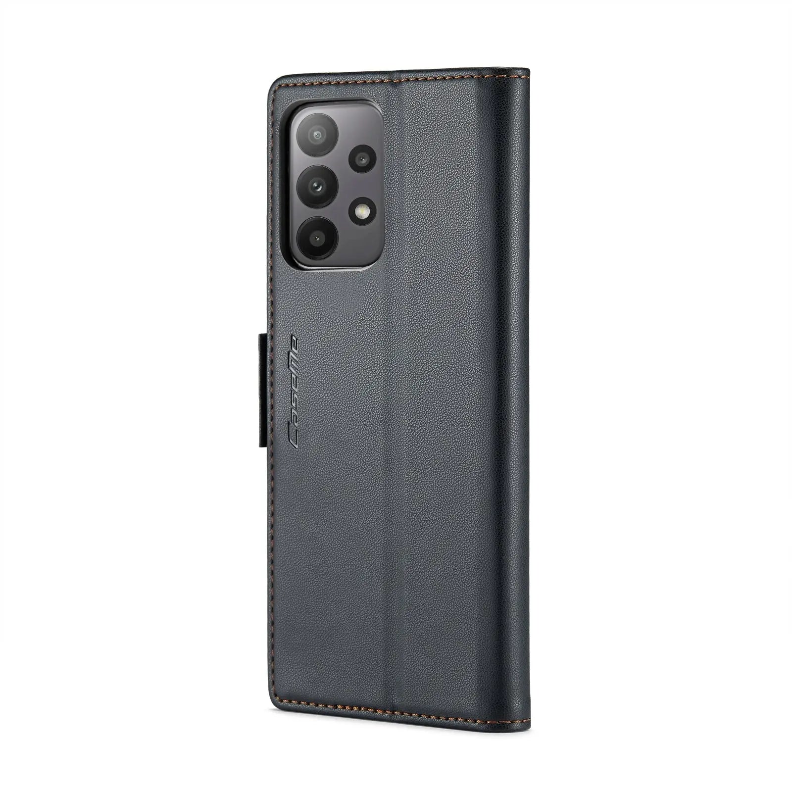 Samsung Galaxy A23 Leather Wallet Case - RFID Blocking, Stand Function, Card Slots-buycases.co.uk