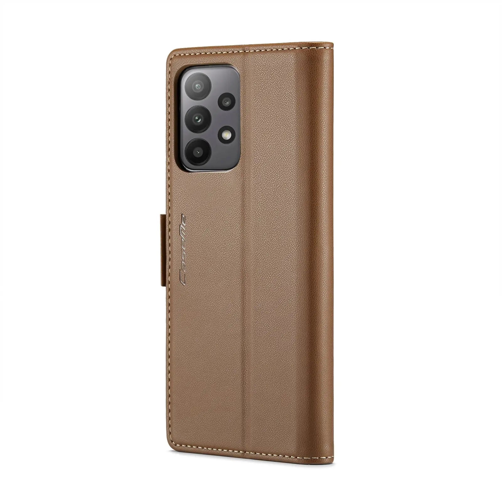 Samsung Galaxy A23 Leather Wallet Case - RFID Blocking, Stand Function, Card Slots-buycases.co.uk