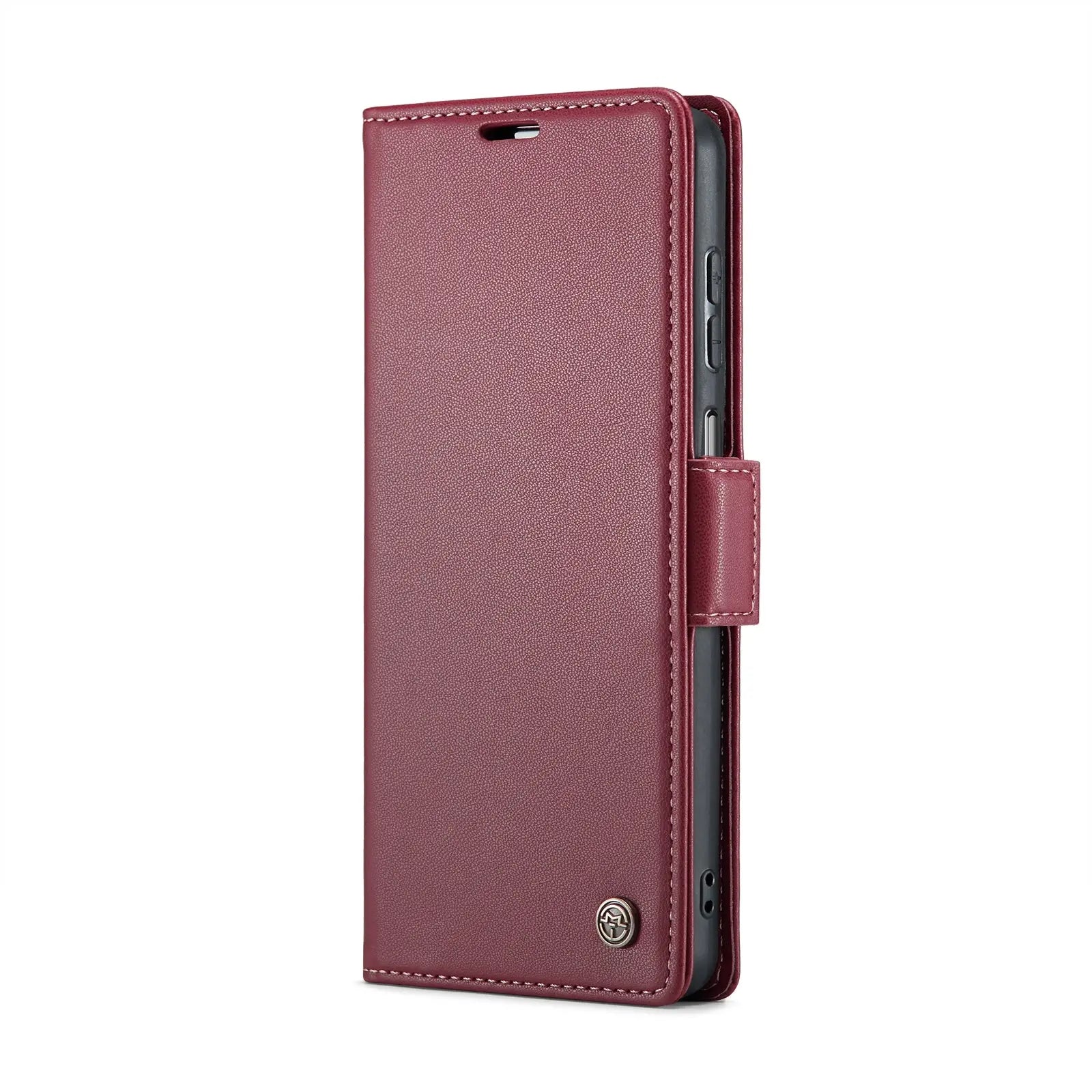 Samsung Galaxy A23 Leather Wallet Case - RFID Blocking, Stand Function, Card Slots-buycases.co.uk