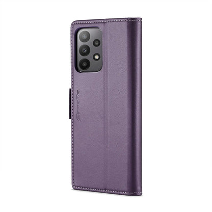 Samsung Galaxy A23 Leather Wallet Case - RFID Blocking, Stand Function, Card Slots-buycases.co.uk