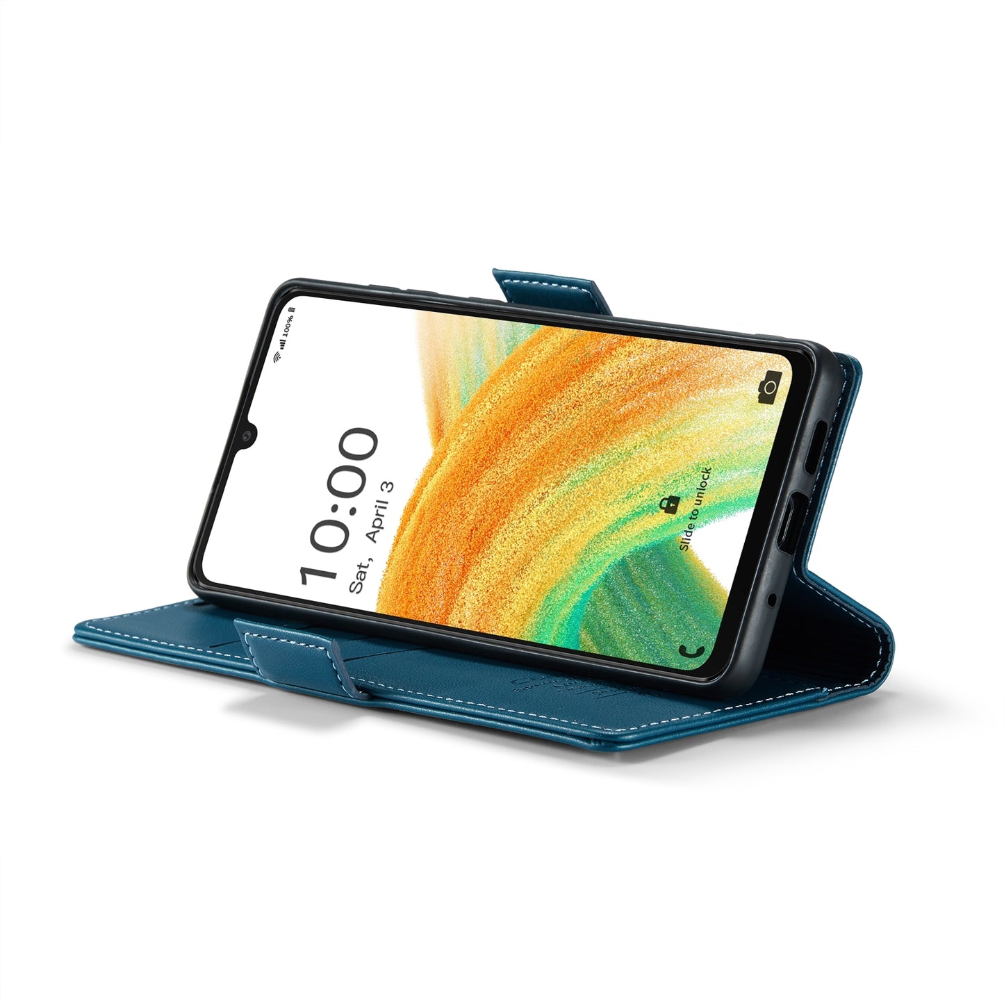 Samsung Galaxy A33 5g Leather Wallet Case - RFID Blocking, Stand Function, Card Slots-buycases.co.uk