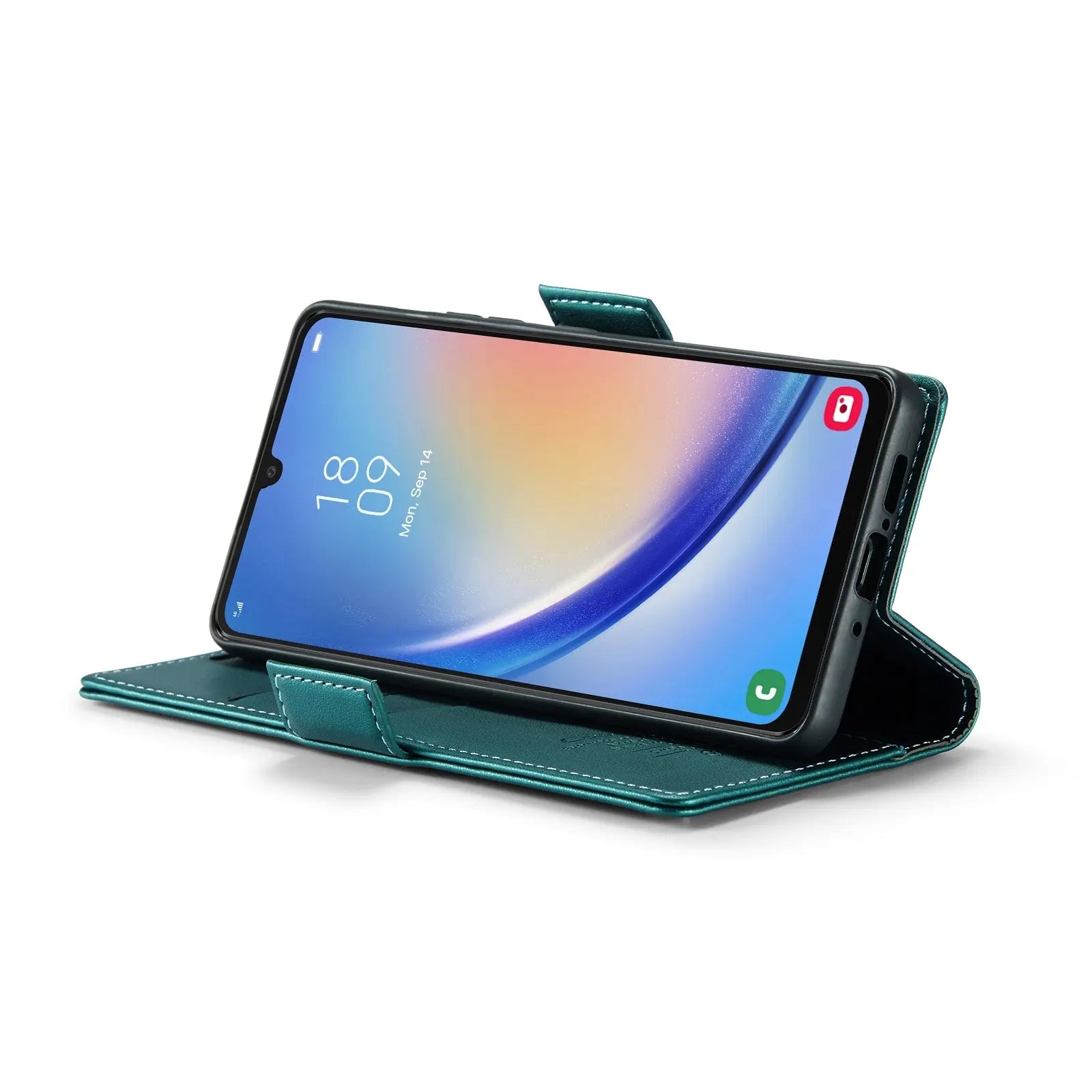 Samsung Galaxy A34 5g Leather Wallet Case - RFID Blocking, Stand Function, Card Slots-buycases.co.uk