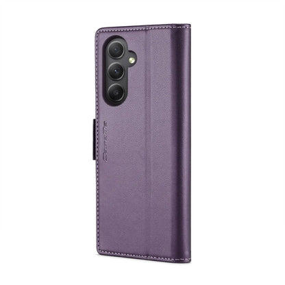 Samsung Galaxy A34 5g Leather Wallet Case - RFID Blocking, Stand Function, Card Slots-buycases.co.uk
