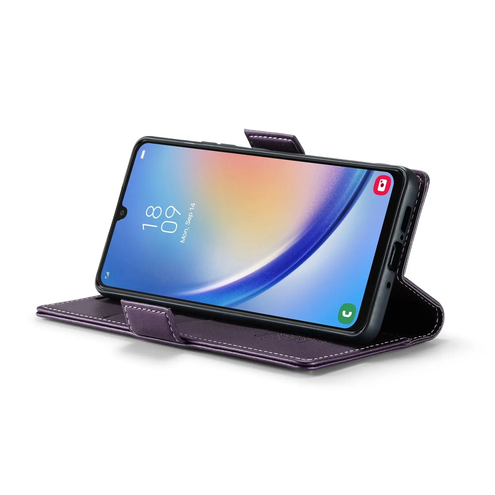 Samsung Galaxy A34 5g Leather Wallet Case - RFID Blocking, Stand Function, Card Slots-buycases.co.uk