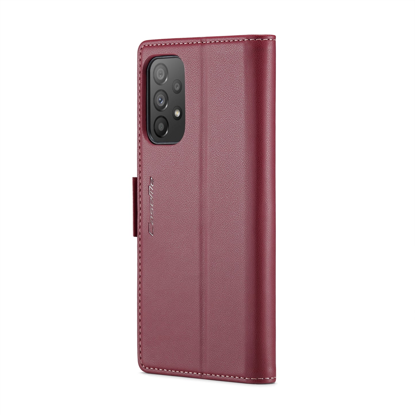 Samsung Galaxy A73 5g Leather Wallet Case - RFID Blocking, Stand Function, Card Slots-buycases.co.uk