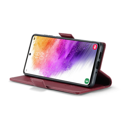 Samsung Galaxy A73 5g Leather Wallet Case - RFID Blocking, Stand Function, Card Slots-buycases.co.uk