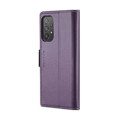 Samsung Galaxy A73 5g Leather Wallet Case - RFID Blocking, Stand Function, Card Slots-buycases.co.uk