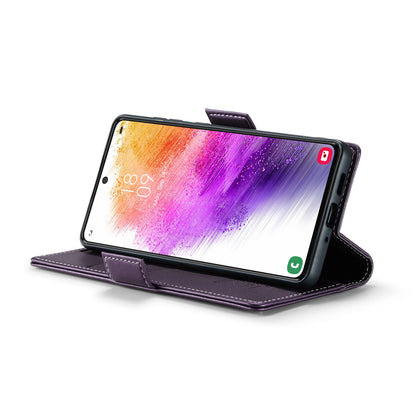 Samsung Galaxy A73 5g Leather Wallet Case - RFID Blocking, Stand Function, Card Slots-buycases.co.uk