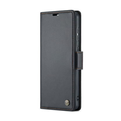 Samsung Galaxy S20 Leather Wallet Case - RFID Blocking, Stand Function, Card Slots-buycases.co.uk