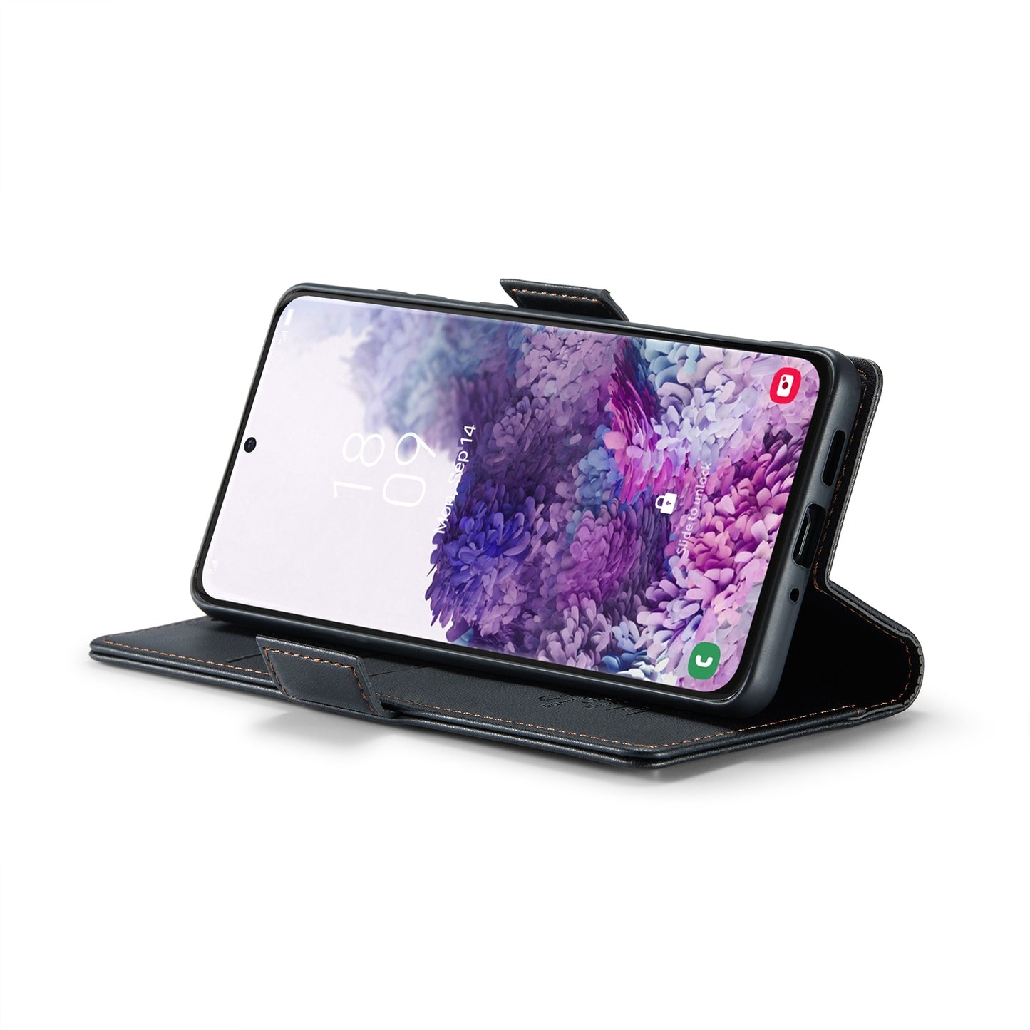 Samsung Galaxy S20 Leather Wallet Case - RFID Blocking, Stand Function, Card Slots-buycases.co.uk