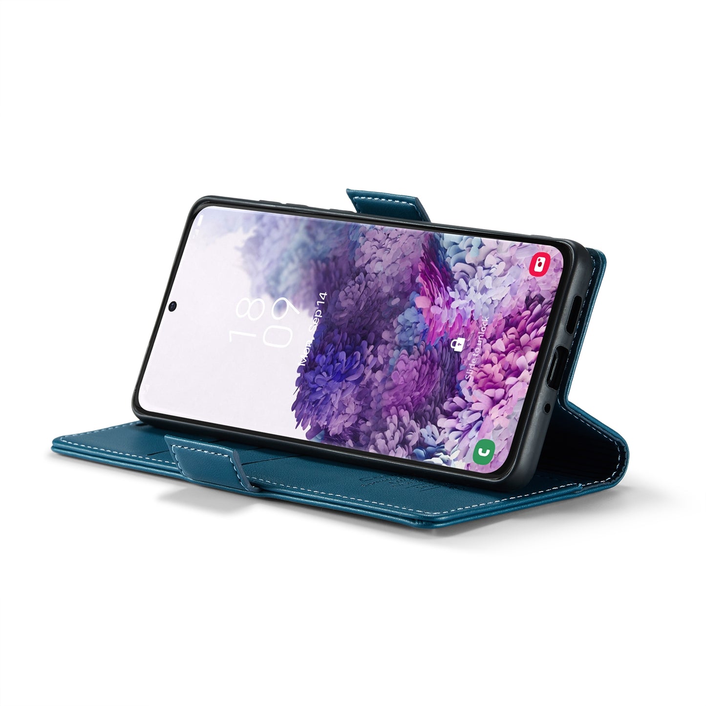 Samsung Galaxy S20 Leather Wallet Case - RFID Blocking, Stand Function, Card Slots-buycases.co.uk