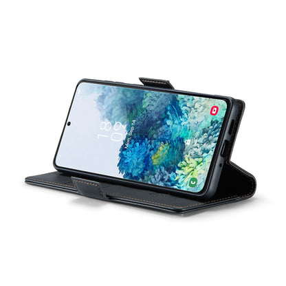 Samsung Galaxy S20+ Leather Wallet Case - RFID Blocking, Stand Function, Card Slots-buycases.co.uk