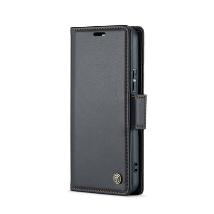 Samsung Galaxy S22 5g Leather Wallet Case - RFID Blocking, Stand Function, Card Slots-buycases.co.uk