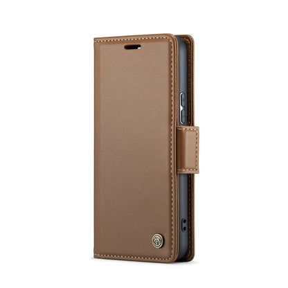 Samsung Galaxy S22 5g Leather Wallet Case - RFID Blocking, Stand Function, Card Slots-buycases.co.uk