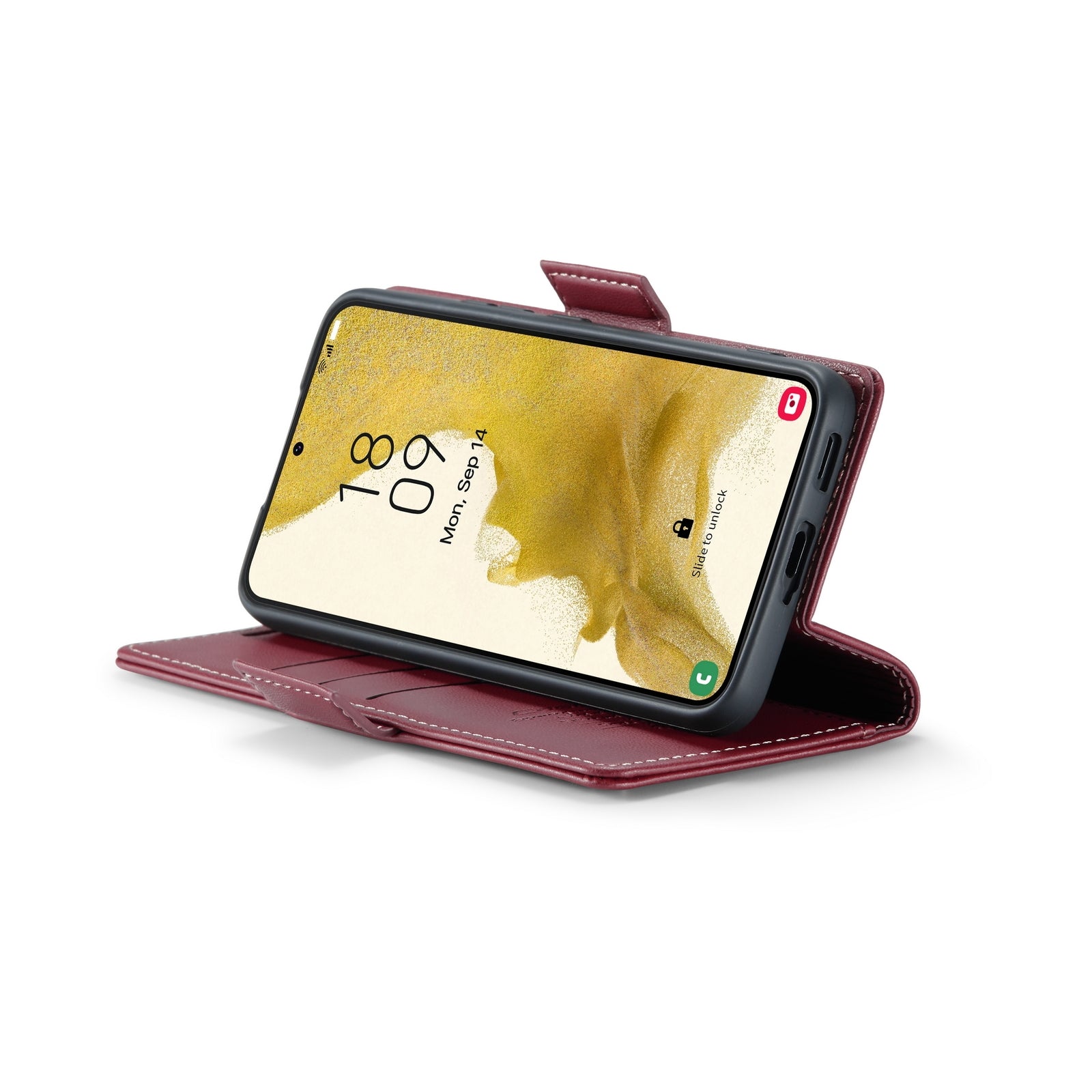 Samsung Galaxy S22 5g Leather Wallet Case - RFID Blocking, Stand Function, Card Slots-buycases.co.uk