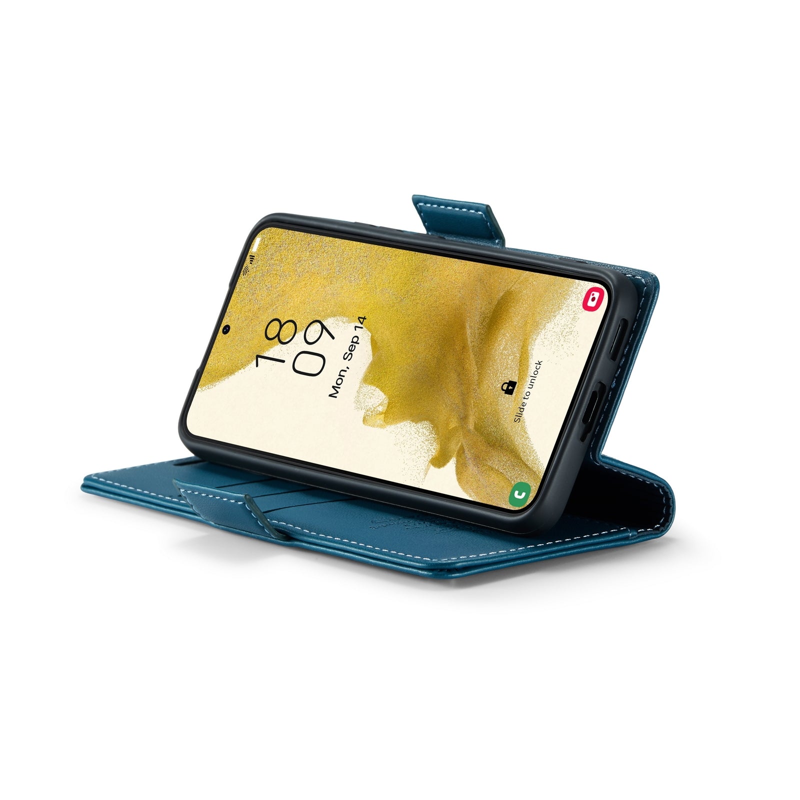 Samsung Galaxy S22 5g Leather Wallet Case - RFID Blocking, Stand Function, Card Slots-buycases.co.uk