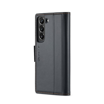 Samsung Galaxy S22+ 5g Leather Wallet Case - RFID Blocking, Stand Function, Card Slots-buycases.co.uk