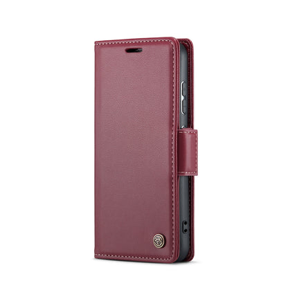 Samsung Galaxy S23 5g Leather Wallet Case - RFID Blocking, Stand Function, Card Slots-buycases.co.uk