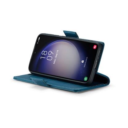 Samsung Galaxy S23 5g Leather Wallet Case - RFID Blocking, Stand Function, Card Slots-buycases.co.uk