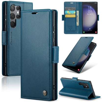Samsung Galaxy S23 Ultra 5g Leather Wallet Case - RFID Blocking, Stand Function, Card Slots-buycases.co.uk