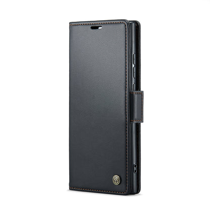 Samsung Galaxy Note20 Ultra Leather Wallet Case - RFID Blocking, Stand Function, Card Slots-buycases.co.uk