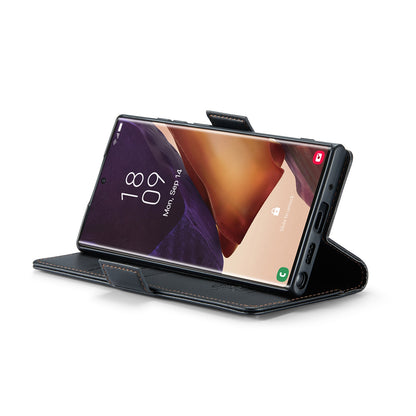 Samsung Galaxy Note20 Ultra Leather Wallet Case - RFID Blocking, Stand Function, Card Slots-buycases.co.uk