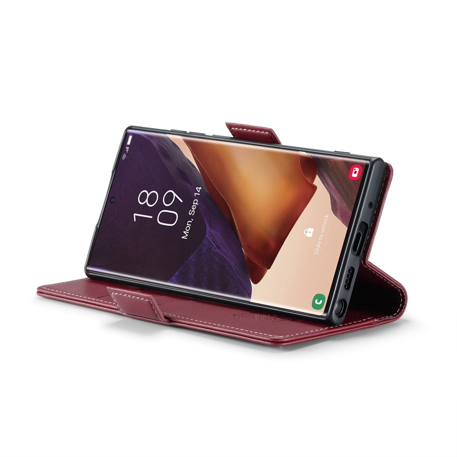 Samsung Galaxy Note20 Ultra Leather Wallet Case - RFID Blocking, Stand Function, Card Slots-buycases.co.uk