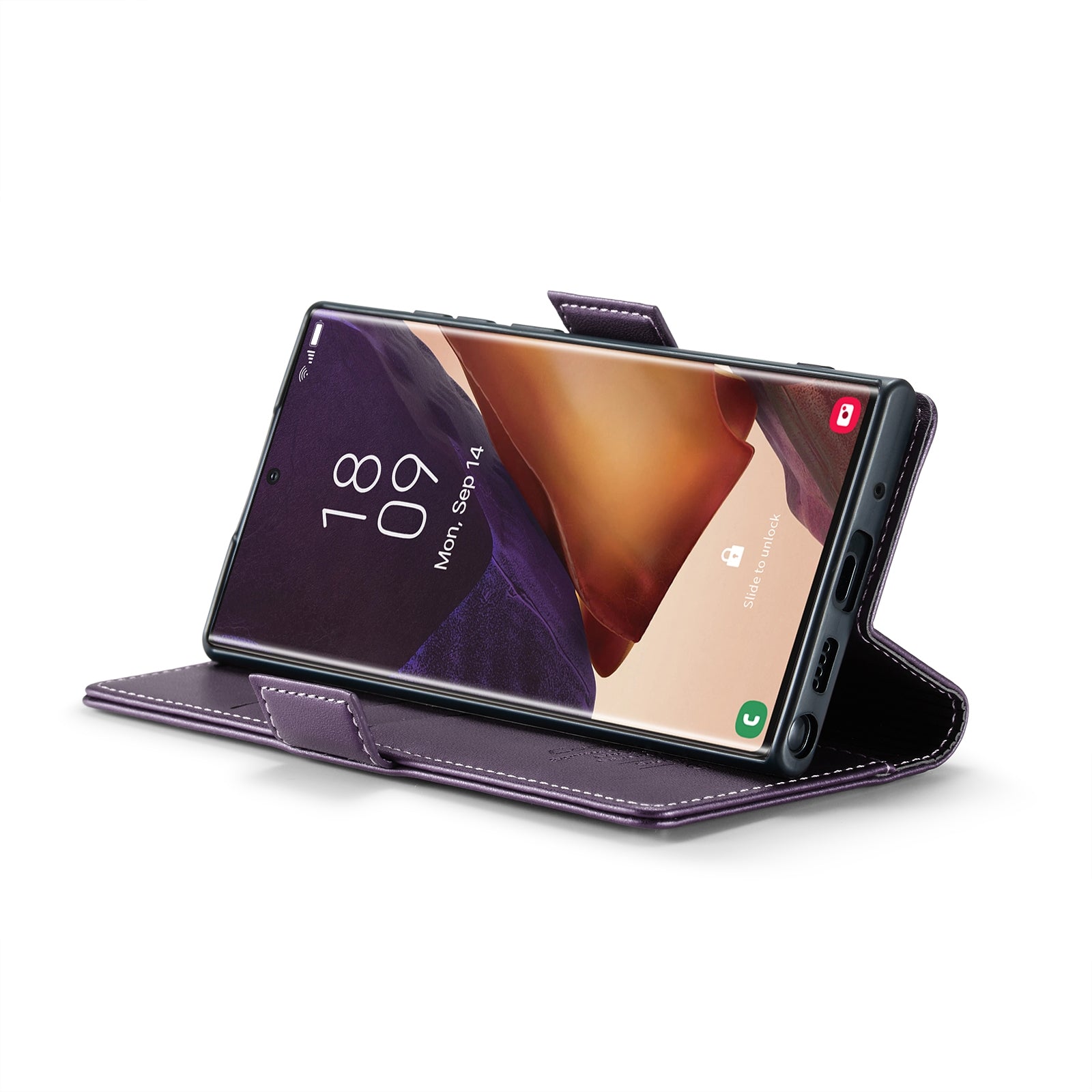 Samsung Galaxy Note20 Ultra Leather Wallet Case - RFID Blocking, Stand Function, Card Slots-buycases.co.uk