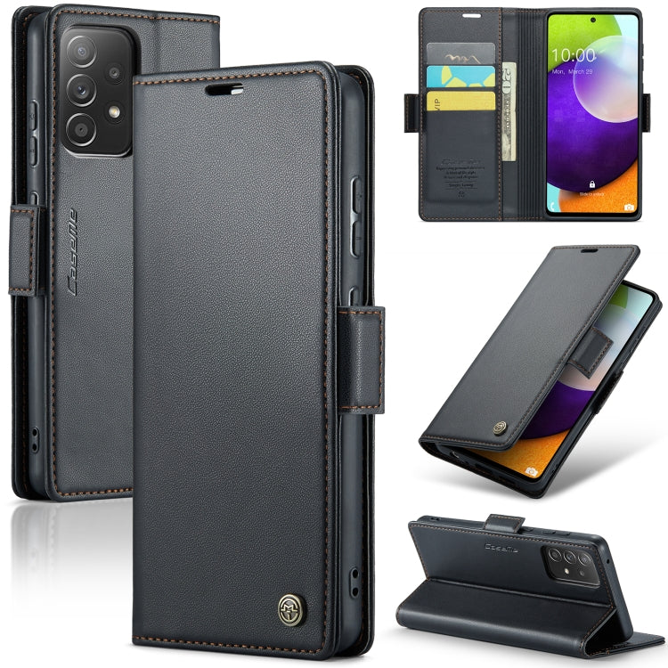 Samsung Galaxy A52/A52s 5g Leather Wallet Case - RFID Blocking, Stand Function, Card Slots-buycases.co.uk
